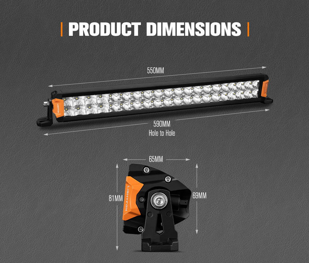 Rigel Series 20 inch Double Row LED Light Bar