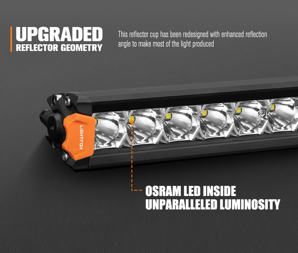 Vega Series 8 inch LED Lightbar (Pair)
