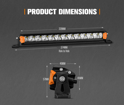 Vega Series 14 inch LED Lightbar