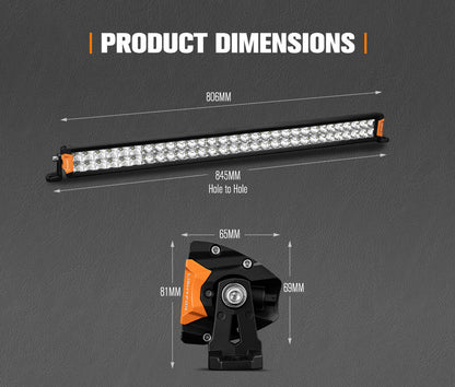 Rigel Series 30 inch Double Row LED Light Bar